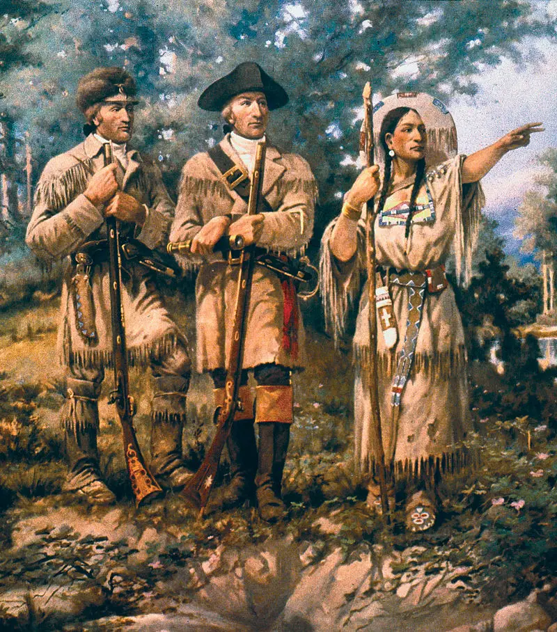 Sacajawea Was A Shoshone Indian Woman