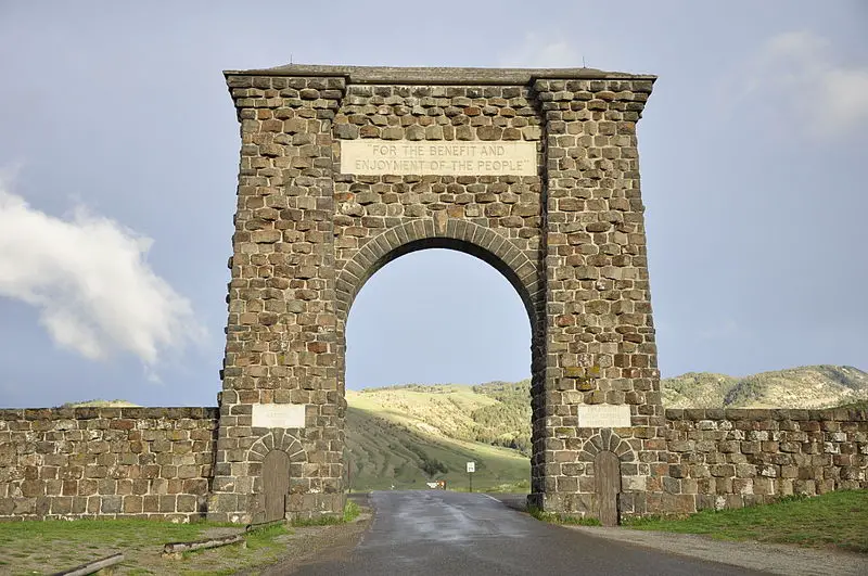 Yellowstone North Gate Yellowstone North Gate