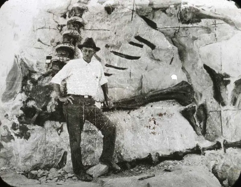Paleontologist Earl Douglas Paleontologist Earl Douglas