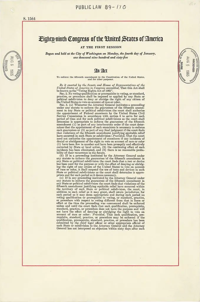Voting Act